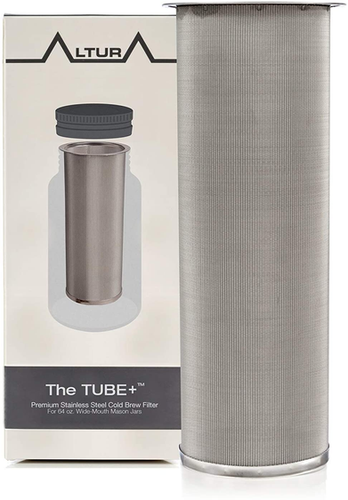 The TUBE+: Cold Brew Mesh Filter by 