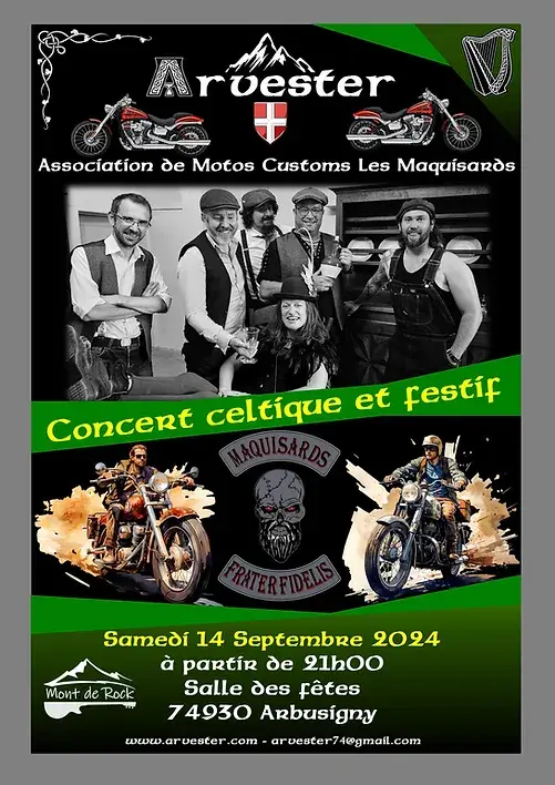 Concert Celtique à Arbusigny