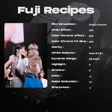 BEST FUJI RECIPES BY TAPHOAFUJIFILM SEA IG
