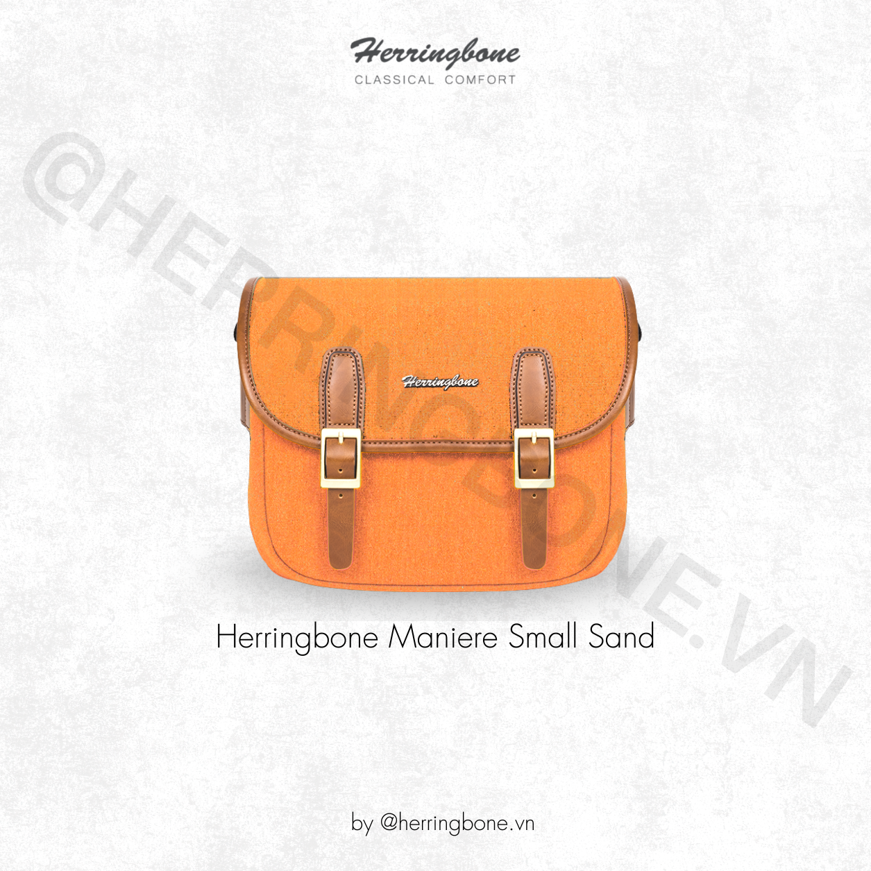 Herringbone Maniere Small Sand