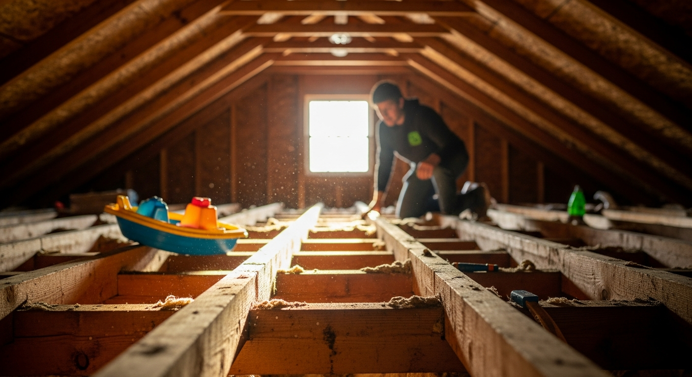 Amboy, MN Homeowners: How Hidden Attic Condensation in Late Spring Weakens Roof Decking Before Summer Storms