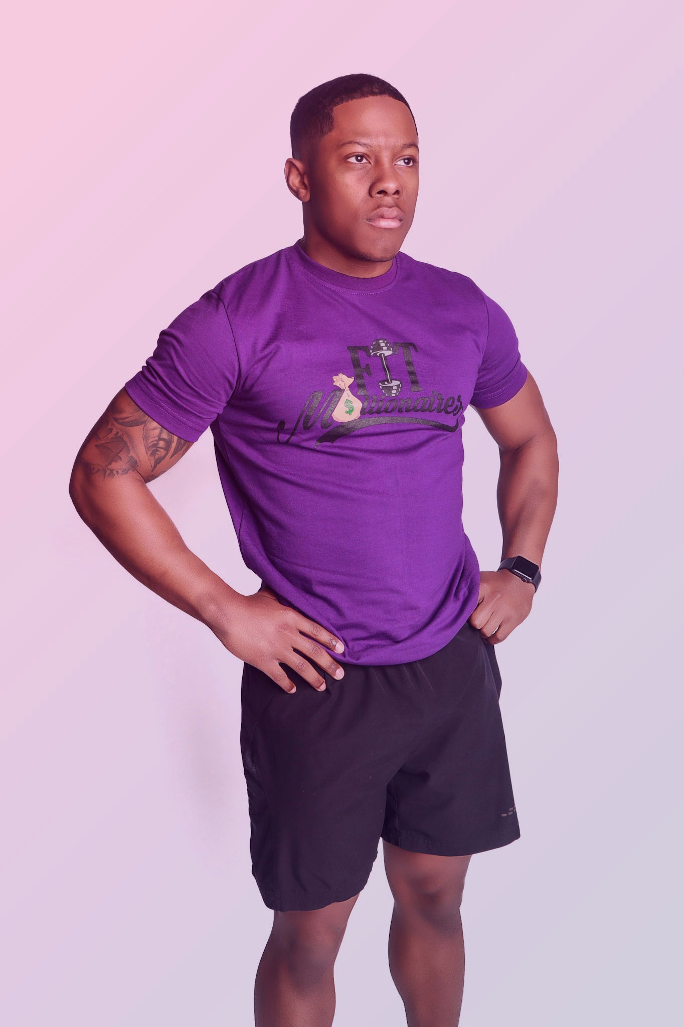 The Millionaires Graphic Tee (Purple)