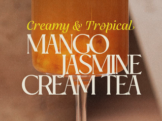 Mango Jasmine Cream Tea Recipe: Refreshing Fruity Green Tea with Cream Foam