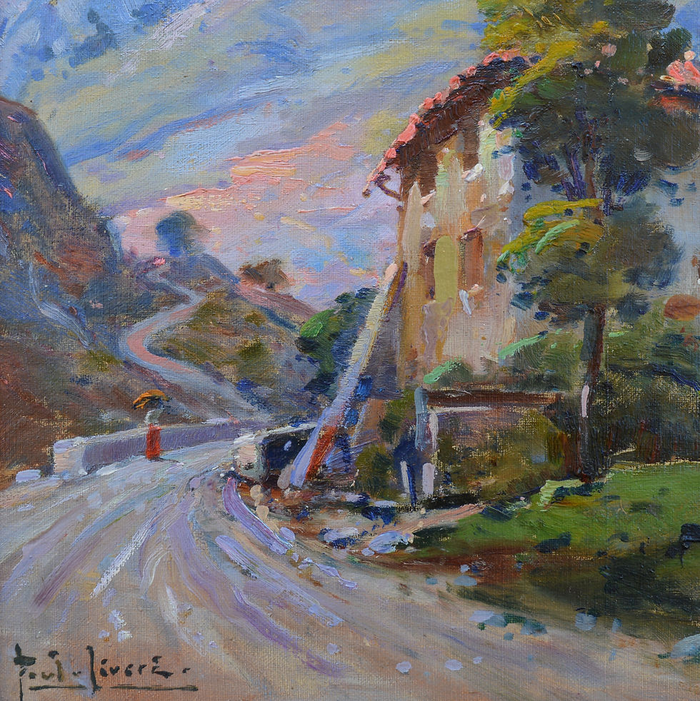 Thumbnail: LEVERE Paul (1875-1949) "Mill in the Var hinterland"
