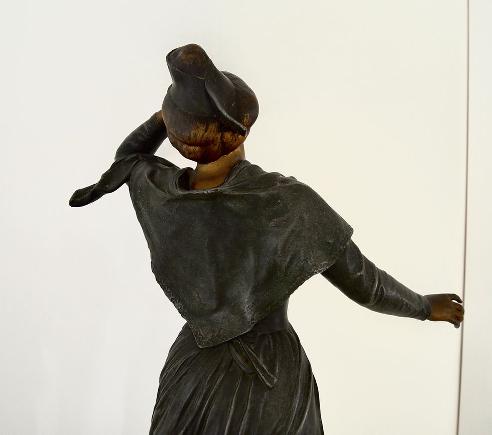 Miniature : MERCIE Antonin (1845-1916) "Mireille" Provence Arles Arlésienne Avignon Mistral