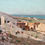 Miniature : BARBERIIS Eugène de (1851-1937) «Vue de Miramas-le-Vieux et de l'étang de Berre»