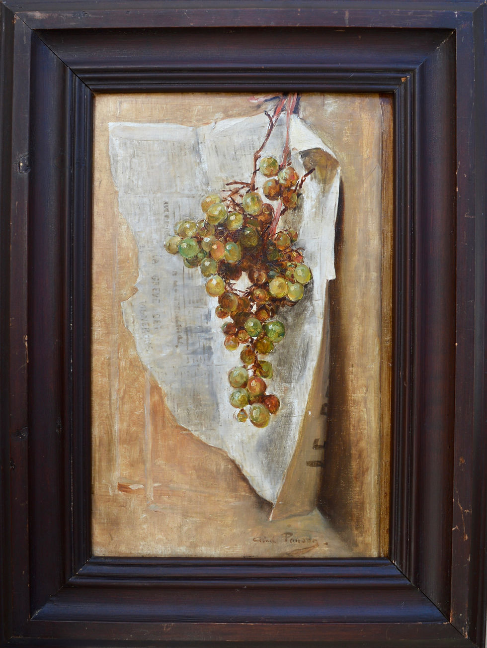 Miniature : PONSON Aimé (1850-1924) « La grappe de raisin »