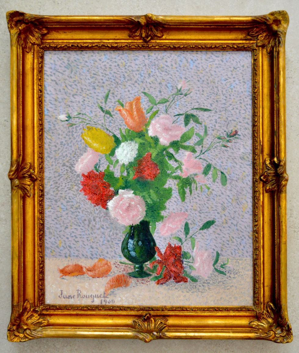 Thumbnail: Jane ROUQUET (1879-?) " Flowers, 1900"