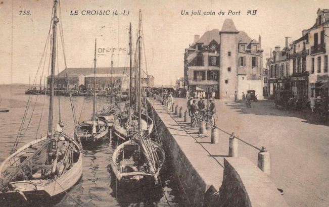 Thumbnail: REYMOND Carlos (1884-1970) "Le Croisic, quai de la Poissonnerie"