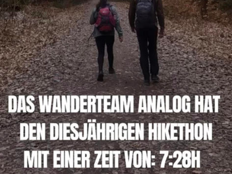 HIKETHON-Test erfolgreich