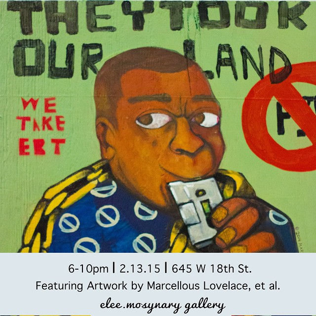 elee.mosynary gallery | Marcellous Lovelace Featured In Group Show