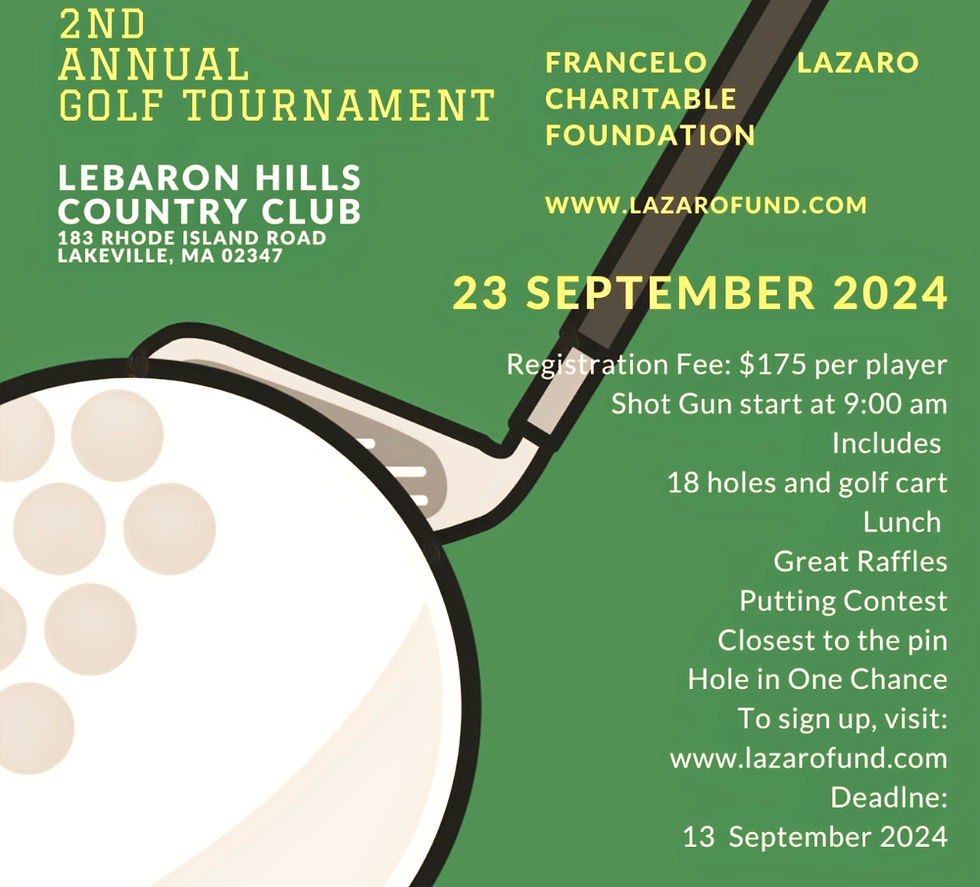 2nd Annual Golf Tournament