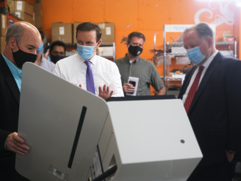 Senator Murphy Visits!