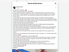 Mãe solo pede ajuda para custear tratamento de filho com doença genética rara