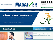 Blog do Magaiver estreia novo layout com mais conteúdo e acesso facilitado