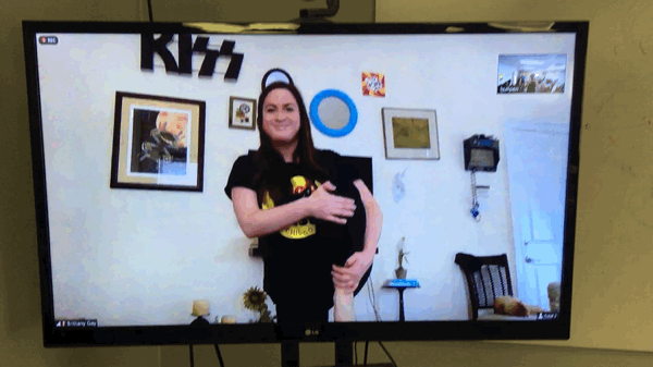 66 Knee hugs with Brittany.gif