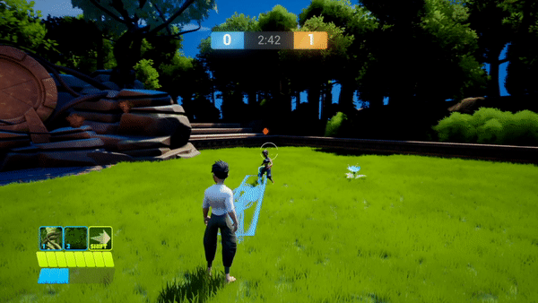 Vine root skill example gif