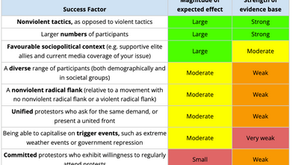 What makes a protest movement successful?