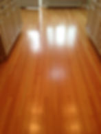 Solid pine flooring