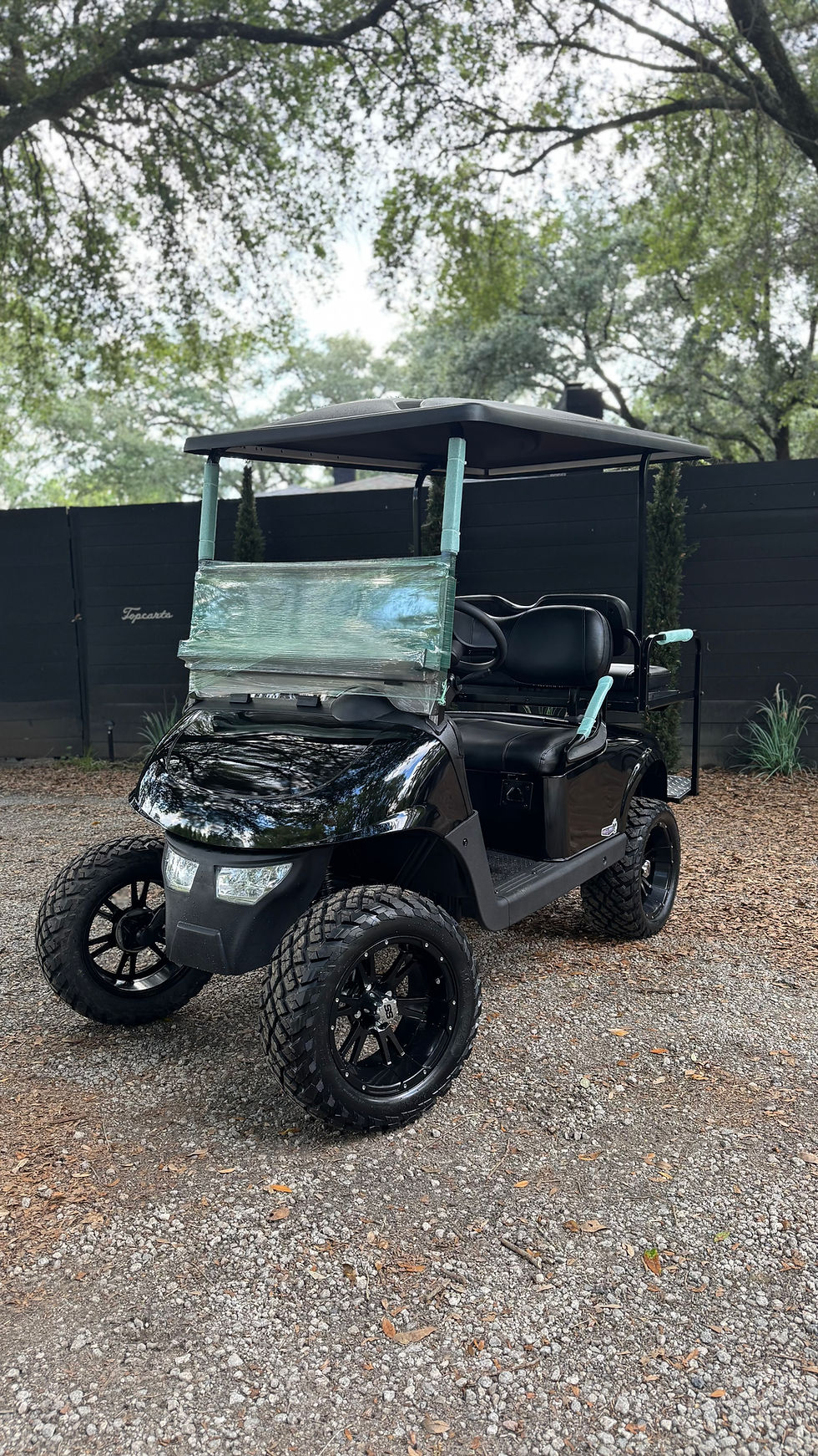 EZGO PREMIUM ELITE LITHIUM GOLF CART 48V-BLACK