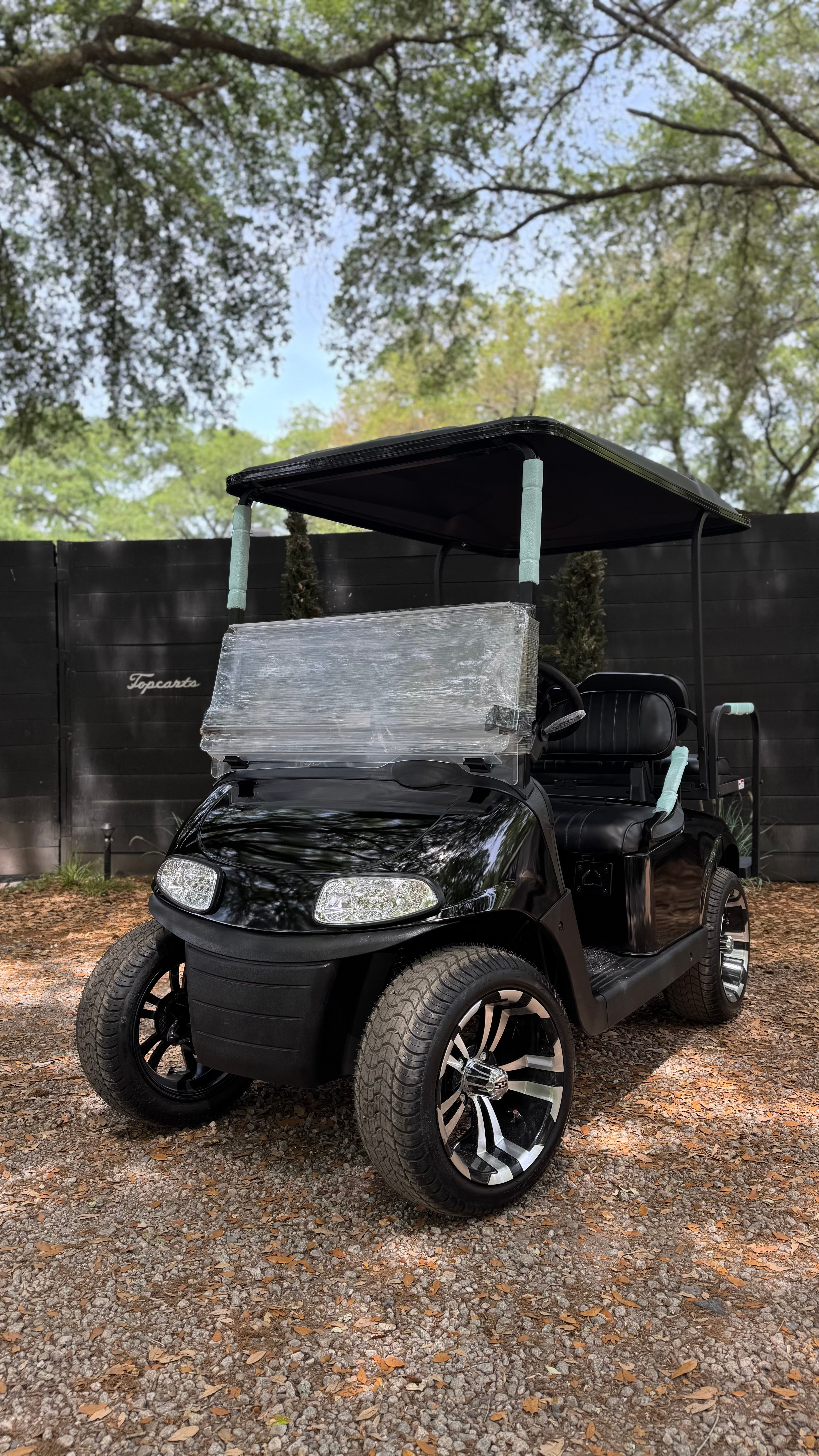 EZGO PREMIUM ELITE LITHIUM GOLF CART 48V- BLACK