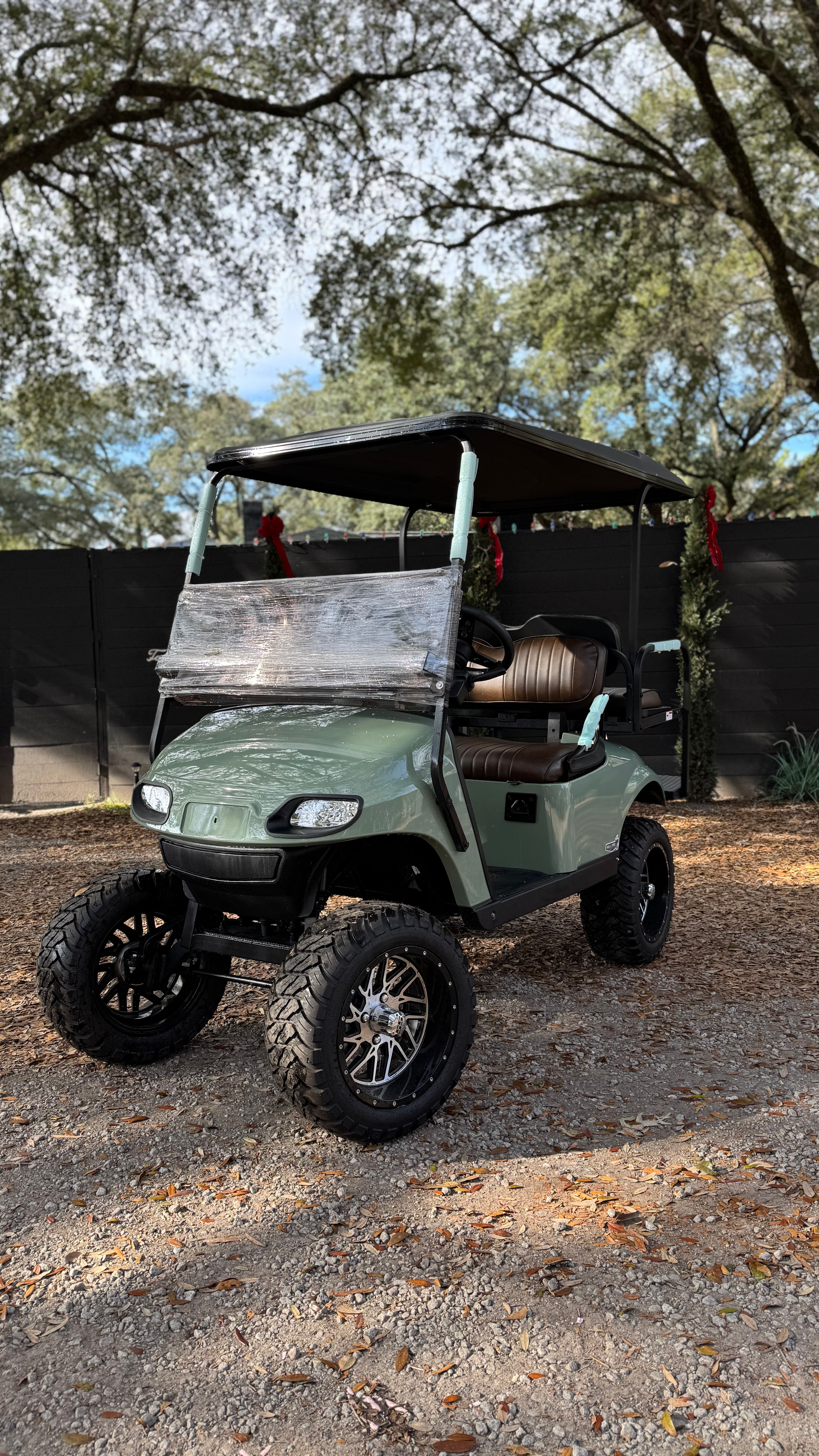 EZGO TXT ELITE LITHIUM GOLF CART 48V-SAGE GREEN