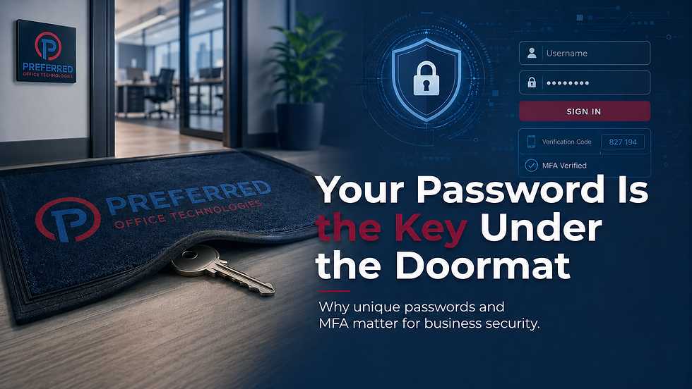Password Reuse: Your Password Is the Key Under the Doormat
