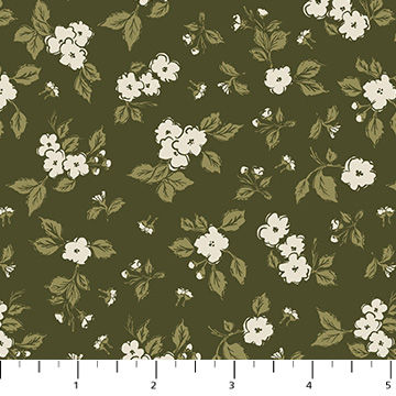 Humblebee - Dogwood in Green by Aimee Parker