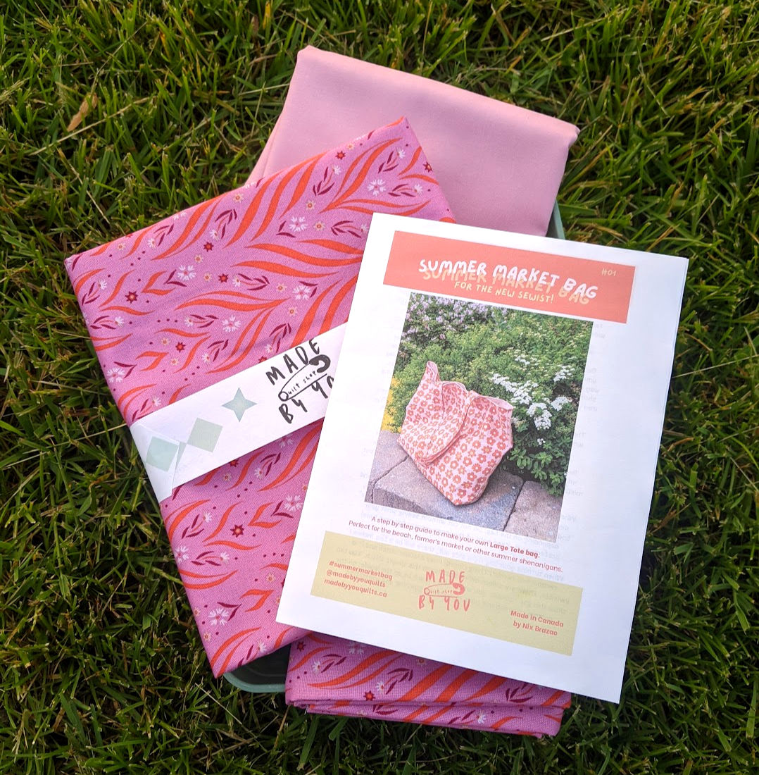 Summer Market Bag Kit (DIY Tote) in Tiger Fern