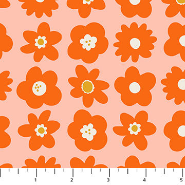 Joyful June - Blooms in Orange by Sarah Hearts