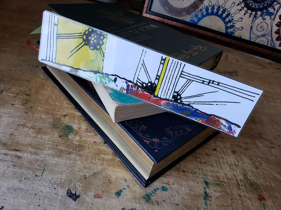 Thumbnail: FabricBlack Bookmark Print