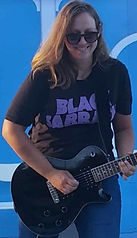 Ellie Simpson on Guitar