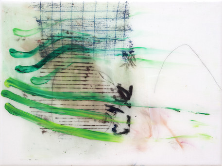 Deformed Touch, 2019
oil and resin on canvas
30 x 40 cm
