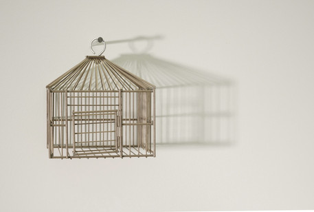 White Shadow, 2018
wood, metal
10 x 10 x 9,5 cm