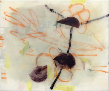 Interrupted, 2019
oil and resin on canvas
50 x 60 cm