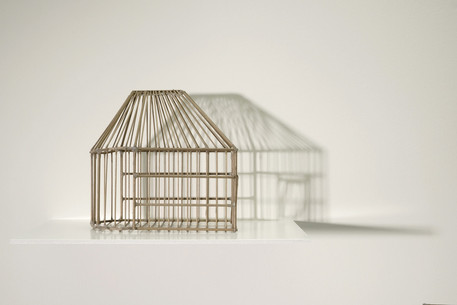 White Shadow, 2018
wood, metal
11 x 12 x 7,5 cm