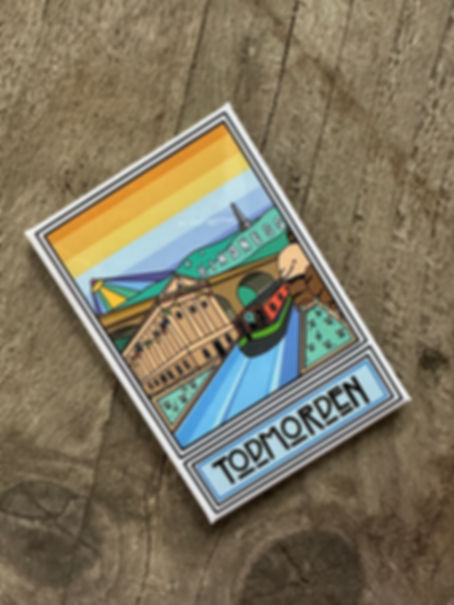 Todmorden Townscape Magnet