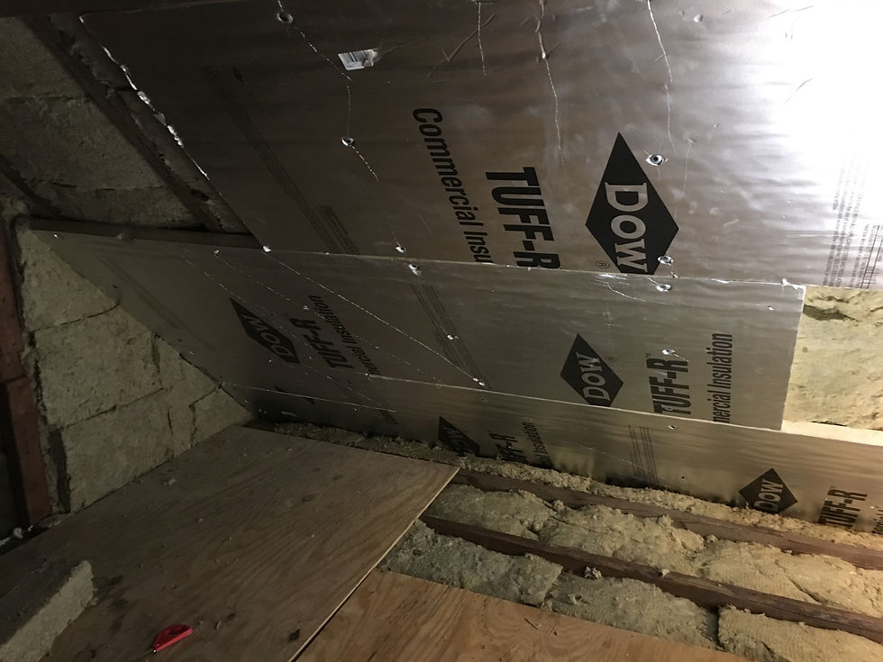 New Attic Insulation - R39