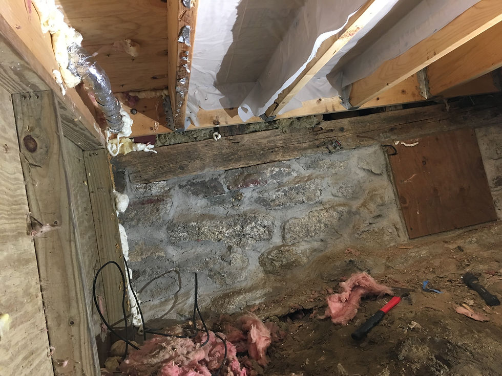 Kitchen Foundation and Framing
