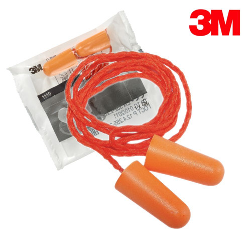 3M 1110 corded disposable ear plugs Anchor Safety
