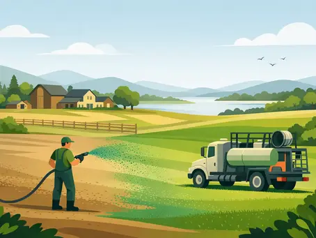 Hydroseeding for Acreage Properties That Last