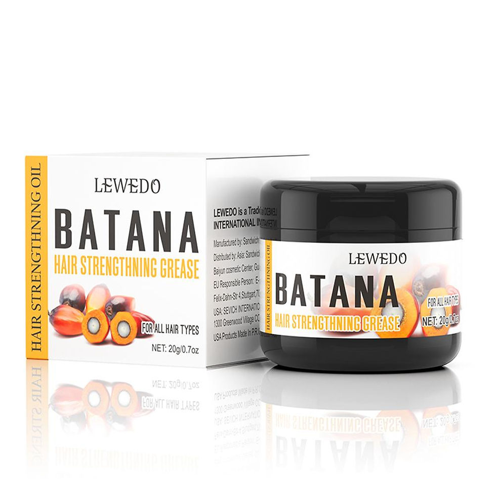 Thumbnail: Natural Batana Oil For Healthy Hair Treatment Oil Enhances Hair For Men Women En