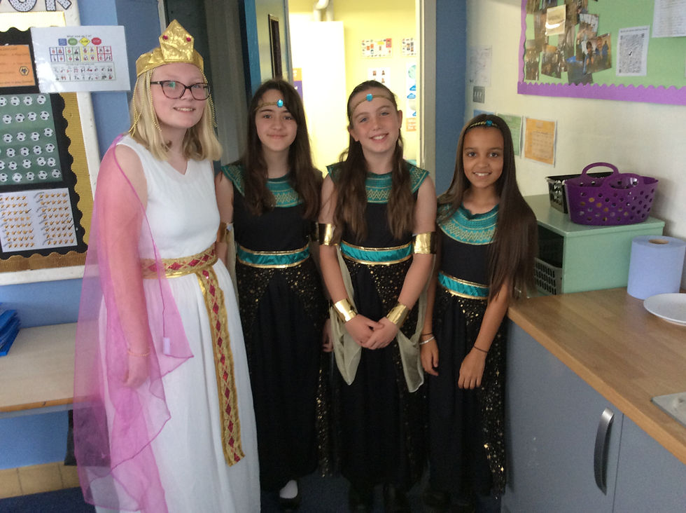 Class 6 Egyptian Day!