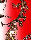digital drawing by Emil Gatone of Lisa Cornely
