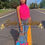 Thumbnail: Shaggy  Knit  Pink Top 