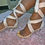 Thumbnail: Nude wedge heel 