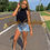 Thumbnail: Shaggy  Knit Black Top 