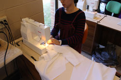 Sewing vest fabric