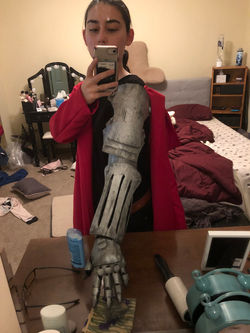 Finished arm