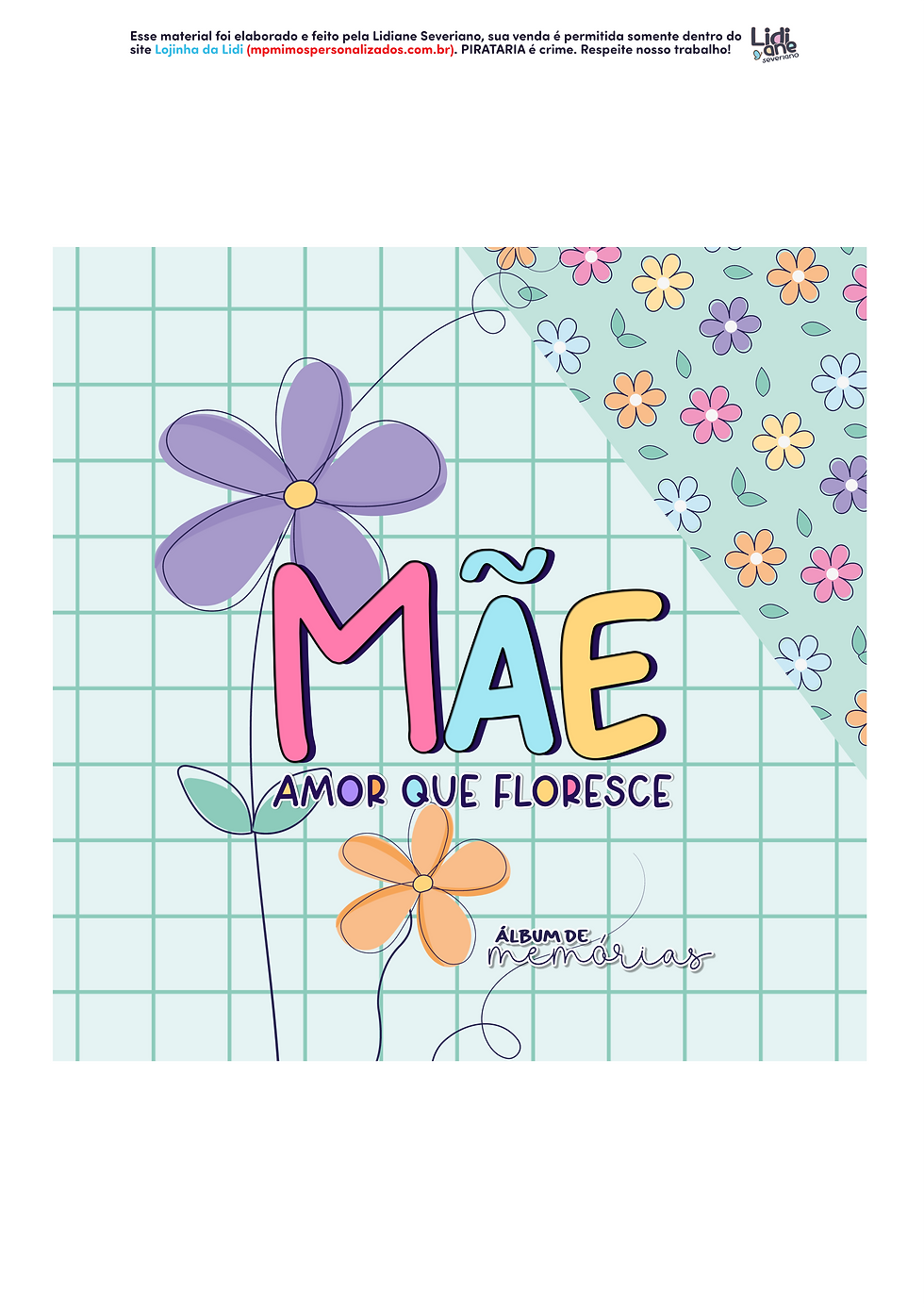 Miniatura: Álbum Flor de Mãe ( Um Álbum sobre nós )